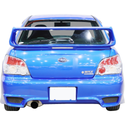 ModeloDrive FRP SYM Rear Bumper w Diffuser 2pc > Subaru Impreza WRX 2004-2007 > 4dr Sedan image - 3