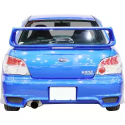 FRP SYM Rear Bumper w Diffuser 2pc > Subaru Impreza WRX 2004-2007 > 4dr Sedan image - 1
