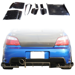 ModeloDrive FRP VAR Rear Diffuser > Subaru Impreza WRX 2002-2007 > 4/5dr image - 1