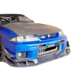 ModeloDrive Carbon Fiber ASEL Front Lip > Nissan Skyline (R33) GTR 1995-1998 image - 1