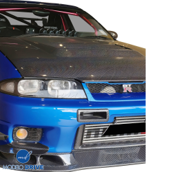 ModeloDrive Carbon Fiber ASEL Front Lip > Nissan Skyline (R33) GTR 1995-1998 image - 3