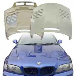 FRP GTR Hood > BMW 325i 2001-2005 > 4dr Sedan image - 1