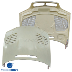 ModeloDrive FRP GTR Hood > BMW 325i 2001-2005 > 4dr Sedan image - 4