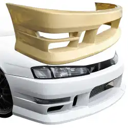 FRP WSQU Front Bumper > Nissan 240SX (S14) 1997-1998 image - 9