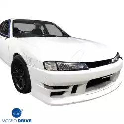 FRP WSQU Front Bumper > Nissan 240SX (S14) 1997-1998 image - 11