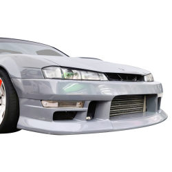 ModeloDrive FRP WSQU Front Bumper > Nissan 240SX (S14) 1997-1998 image - 1