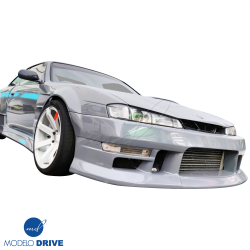 ModeloDrive FRP WSQU Front Bumper > Nissan 240SX (S14) 1997-1998 image - 2