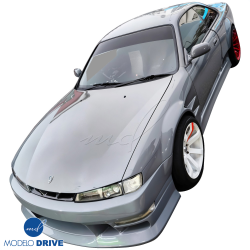 ModeloDrive FRP WSQU Front Bumper > Nissan 240SX (S14) 1997-1998 image - 3