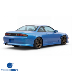 ModeloDrive FRP WSQU Rear Bumper > Nissan 240SX (S14) 1995-1998 image - 2