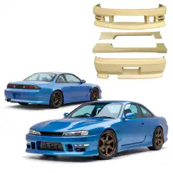 FRP WSQU Body Kit > Nissan 240SX (S14) 1997-1998 image - 1