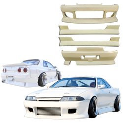 ModeloDrive FRP DMA Body Kit 4pc > Nissan Skyline (R32) GTS 1990-1994 image - 2