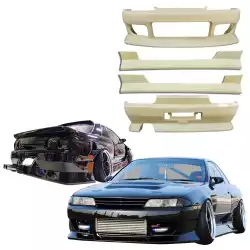 FRP DMA Body Kit 4pc > Nissan Skyline (R32) GTS 1990-1994 image - 1