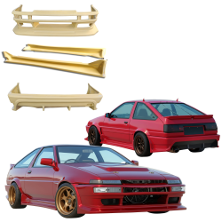 ModeloDrive FRP JBLO Body Kit 4pc > Toyota Corolla (AE86) Trueno 1984-1987 image - 1