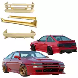 FRP JBLO Body Kit 4pc > Toyota Corolla (AE86) Trueno 1984-1987 image - 1