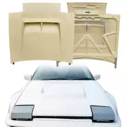 FRP BK Hood > Toyota Corolla (AE86) Trueno 1984-1987 image - 11
