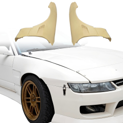 ModeloDrive FRP ODYVIA SMAD Conversion Fenders (front) > Nissan Silvia (S13) 1989-1994 image - 8