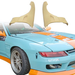 ModeloDrive FRP ODYVIA SMAD Conversion Fenders (front) > Nissan Silvia (S13) 1989-1994 image - 1