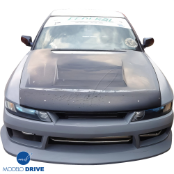 ModeloDrive FRP ODYVIA BSPO Hood Brow Add-on > Nissan Silvia (S13) 1989-1994 image - 8