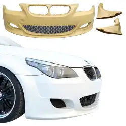 FRP LUMM Wide Body Front Bumper > BMW 530i (E60) 2004-2007 > 4dr Sedan image - 15