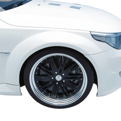 ModeloDrive FRP LUMM Wide Body Fender Flares (front) > BMW 530i (E60) 2004-2007 > 4dr Sedan image - 6