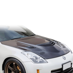 ModeloDrive Carbon Fiber MCRO Hood > Nissan 350Z (Z33) 2003-2008 image - 5