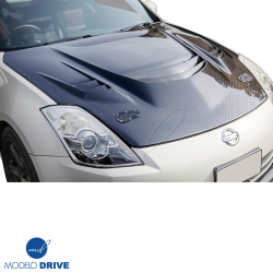ModeloDrive Carbon Fiber MCRO Hood > Nissan 350Z (Z33) 2003-2008 image - 6