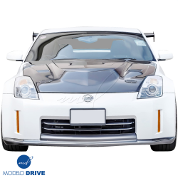 ModeloDrive Carbon Fiber MCRO Hood > Nissan 350Z (Z33) 2003-2008 image - 7