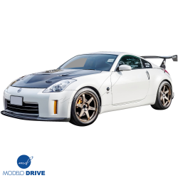 ModeloDrive Carbon Fiber MCRO Hood > Nissan 350Z (Z33) 2003-2008 image - 11