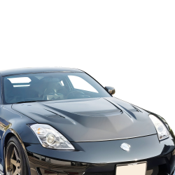 ModeloDrive Carbon Fiber MCRO Hood > Nissan 350Z (Z33) 2003-2008 image - 1