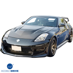 ModeloDrive Carbon Fiber MCRO Hood > Nissan 350Z (Z33) 2003-2008 image - 2
