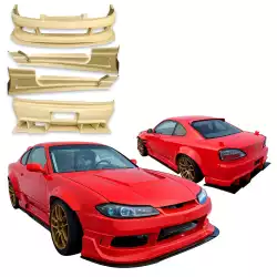 FRP ORI RAC Body Kit w Splitters 8pc > Nissan Silvia (S15) 1999-2004 image - 1