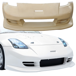 ModeloDrive FRP TSEC Wide Body Front Bumper > Nissan 350Z (Z33) 2003-2008 image - 10