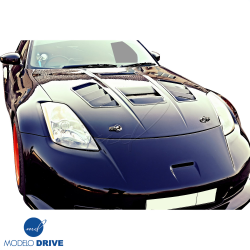 ModeloDrive FRP TSEC Wide Body Front Bumper > Nissan 350Z (Z33) 2003-2008 image - 8