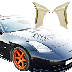 ModeloDrive FRP TSEC Wide Body Fenders (front) > Nissan 350Z (Z33) 2003-2008 image - 1