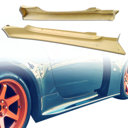 ModeloDrive FRP TSEC Wide Body Side Skirts > Nissan 350Z (Z33) 2003-2008 image - 1