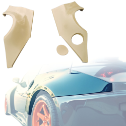 ModeloDrive FRP TSEC Wide Body Fenders (rear) > Nissan 350Z (Z33) 2003-2008 image - 1