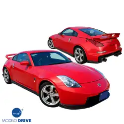 FRP NISM v3 Body Kit w Wing 5pc > Nissan 350Z (Z33) 2003-2008 image - 2