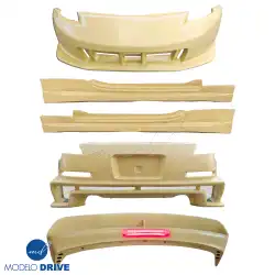 FRP NISM v3 Body Kit w Wing 5pc > Nissan 350Z (Z33) 2003-2008 image - 3