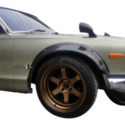 ModeloDrive FRP TKYO Wide Body Fenders (front) > Nissan Skyline (C10) 1971-1972 > 2dr Coupe image - 1