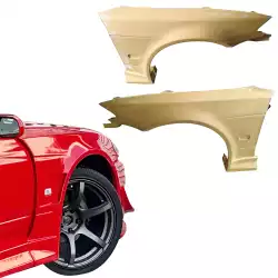 FRP VERT RID Wide Body 35mm Fenders (front) > Nissan Silvia (S15) 1999-2004 image - 1