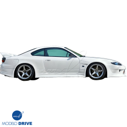 ModeloDrive FRP VERT RID Wide Body Side Skirts > Nissan Silvia (S15) 1999-2004 image - 3