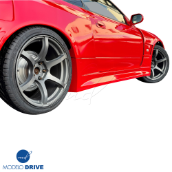 ModeloDrive FRP VERT RID Wide Body Side Skirts > Nissan Silvia (S15) 1999-2004 image - 1