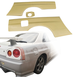 ModeloDrive FRP GTR Conversion Fenders (rear) > Nissan Skyline (R34) GTT 1999-2004 > 2dr Coupe image - 2
