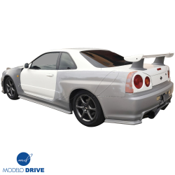 ModeloDrive FRP GTR Conversion Fenders (rear) > Nissan Skyline (R34) GTT 1999-2004 > 2dr Coupe image - 4