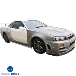 ModeloDrive FRP GTR Conversion Fenders (rear) > Nissan Skyline (R34) GTT 1999-2004 > 2dr Coupe image - 6