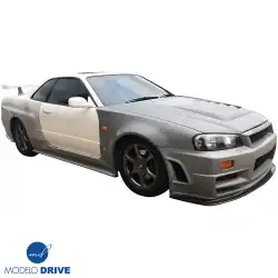FRP GTR Conversion Fenders (rear) > Nissan Skyline (R34) GTT 1999-2004 > 2dr Coupe image - 11