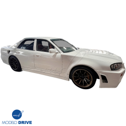 ModeloDrive FRP GTR Conversion Fenders (rear) > Nissan Skyline (R34) GTT 1999-2004 > 4dr Sedan image - 8