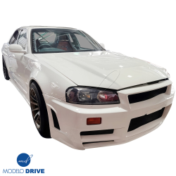 ModeloDrive FRP GTR Conversion Fenders (rear) > Nissan Skyline (R34) GTT 1999-2004 > 4dr Sedan image - 9