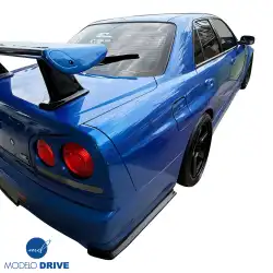 FRP GTR Conversion Fenders (rear) > Nissan Skyline (R34) GTT 1999-2004 > 4dr Sedan image - 9