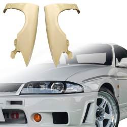 ModeloDrive FRP OER GTR Fenders (front) > Nissan Skyline (R33) GTS 1995-1998 > 2dr Coupe image - 1